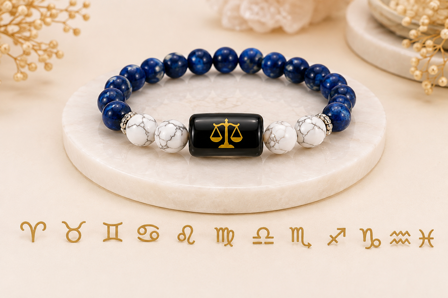 Natural Gemstone Money Magnet Bracelet by Star Gems